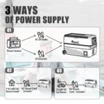 Alpicool T50 50L Kompressor-Kühlbox 12V/24V – Tragbarer Gefrierschrank für Auto & Camping – Bild 5