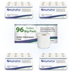 Hypafol Toilettenpapier 3-lagig, 96 Rollen – Premium Qualität für Gewerbe & Privat