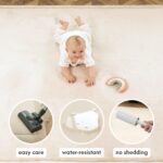 Hakuna Matte CloudSoft Spielmatte 1,27x1,27m Beige – Premium Babyteppich mit OEKO-TEX Zertifikat – Bild 4