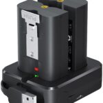 2x 6040mAh Akku mit Dual-Ladestation für Ring Video Doorbell 2/3/4 – Professionelle Ersatzbatterien