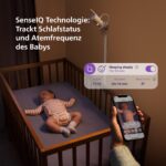 Philips Avent Premium Connected Babyphone – 1080p HD mit KI-Schlaf- & Atemtracking – Bild 3