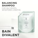 Kérastase Bain Divalent Shampoo – Ausgleichendes Haarbad für fettige Kopfhaut & strapazierte Längen – Bild 3