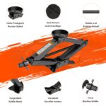 IMAYCC Scherenwagenheber 2.5T – Universales Auto-Notfallset mit Radmutternschlüssel – Bild 6