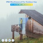 Xega 4G LTE Überwachungskamera Aussen Solar – 2K HD PTZ mit SIM-Karte, kabellos & WLAN-frei – Bild 6