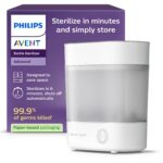 Philips Avent Dampfsterilisator SCF291/00 – Elektrischer Flaschensterilisator für Babys