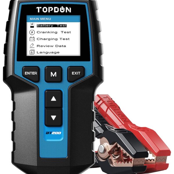 TOPDON BT200 Autobatterietester 12V 24V – Profi-Batterieanalysator für KFZ & LKW