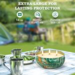 3er Set Citronella Kerze Outdoor 15oz – Natürliches Sojawachs mit 240+ Stunden Brenndauer – Bild 4