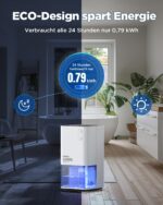 Heelay Luftentfeuchter 1200ml – Energiesparend & Ultra Leise für Schlafzimmer & Bad – Bild 6