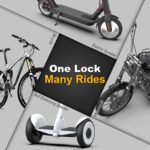 AMZLOCK E-Scooter Schloss 90 cm Kettenschloss – Handschellenschloss mit Ein-Klick-Verriegelung – Bild 6