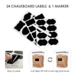 Vtopmart 24er Vorratsdosen-Set mit luftdichten Deckeln – BPA-frei & stapelbar – Bild 4