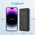 JIGA Power Bank 27000mAh mit 22,5W PD – Schnellladung für iPhone, Samsung & iPad – Bild 7