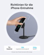 Anker MagGo Kabellose Ladestation 15W – Qi2 MagSafe Ständer für iPhone & AirPods – Bild 7