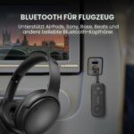 Avantree Relay – Bluetooth 5.3 Flugzeug-Adapter mit aptX Adaptive für 2 Kopfhörer – Bild 2