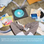 Sony PS-LX3BT Bluetooth-Plattenspieler – Vollautomatisch mit Hi-Res Audio & Phono-Vorverstärker – Bild 7