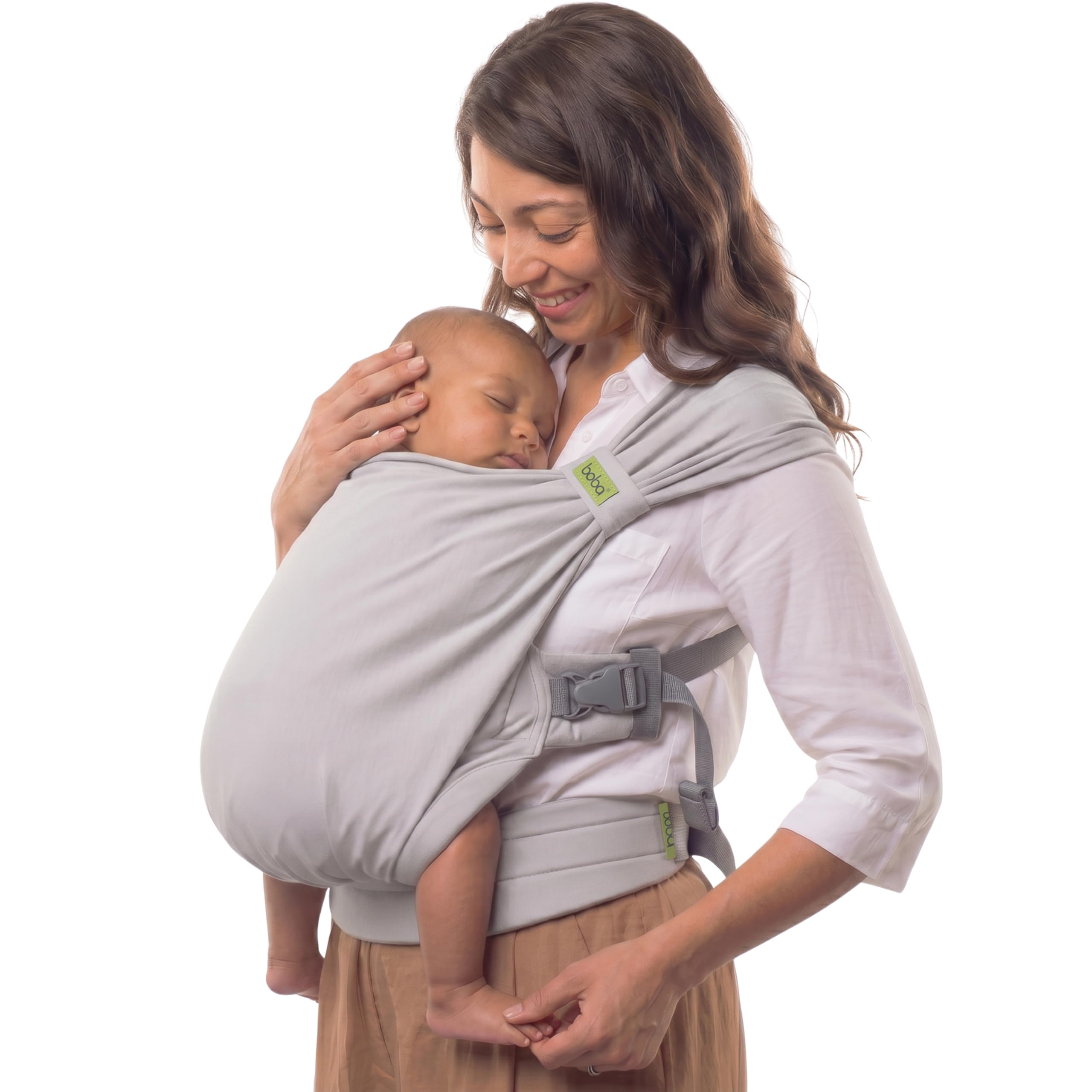71xszdE2yJL._SY2560_.jpg Boba Bliss Babytrage ab Geburt bis 16 kg – 2-in-1 Hybrid Carrier ohne Binden für Neugeborene – Bild 1