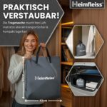 Heimfleiss® Selbstaufblasbare Luftmatratze 150x200 cm – Premium Gästebett für 2 Personen – Bild 7