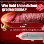 22 cm Dildo Vibrator mit Stoßfunktion – 7 Stoß- & 10 Vibrationsmodi für Frauen – Bild 3