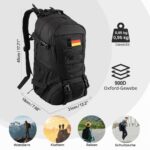 Jueachy 30L Militär Rucksack wasserdicht – Taktischer Outdoor Rucksack mit MOLLE-System – Bild 2