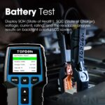 TOPDON BT200 Autobatterietester 12V 24V – Profi-Batterieanalysator für KFZ & LKW – Bild 6