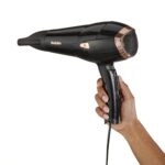 BaByliss Cordkeeper Haartrockner D373E mit Ionen-Technologie & Kabeleinzug – 2000W Föhn für glattes, glänzendes Haar – Bild 5