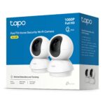 Tapo C200P2 WLAN Überwachungskamera 2er Set – 1080P mit 360° Schwenk für Innenräume – Bild 2