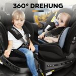 LETTAS I-Size 360° Kindersitz mit Isofix – Autositz 0-12 Jahre für sicheres Wachstum – Bild 7