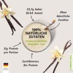 Fairprotein Bio Whey Protein Vanille 600g – Natürliches Eiweiss-Pulver aus Deutschland – Bild 3