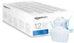 Amazon Basics Wasserfilterkartuschen 12er Set – kompatibel mit BRITA & PerfectFit