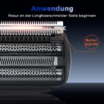 kensen Mini Foil Shaver – Elektrorasierer mit 4D-Schwebekopf & USB-C für Herren – Bild 5