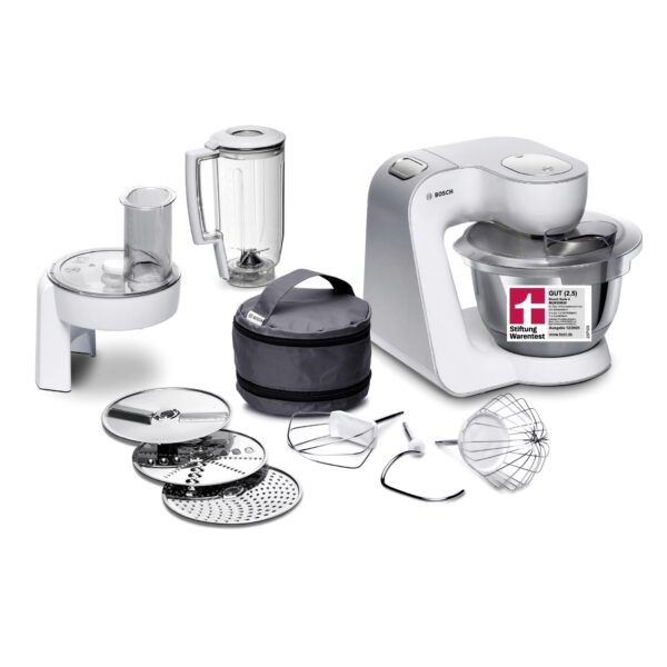 Bosch Küchenmaschine MUM58W20 – 1000 W Rührmaschine mit 3,9 L Edelstahlschüssel