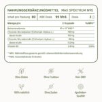 Nupure Probaflor MAX SPEKTRUM N95 – Probiotikum mit 95 Bakterienstämmen, 46 Kapseln – Bild 7