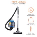 Amazon Basics Beutelloser Staubsauger mit Energieeffizienz A – Leistungsstarke Reinigung für alle Oberflächen – Bild 6