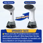 Rolipo Dampfglätter 1640W mit 400ml Tank – Faltenentferner für Zuhause & Reisen – Bild 2