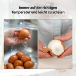 Olvy 6-Eier Eierkocher 6-in-1 – Automatischer Eierkocher mit LCD-Timer & Dampfgarer – Bild 6