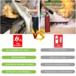 wucgea Feuerlöschdecke 160x180 cm – 2er Pack Brandschutzdecke nach DIN EN 1869:2019 – Bild 5