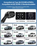 WityCharge Wallbox 11kW mit App & RFID – 3-Phase Typ 2 Ladestation 400V für Elektroautos – Bild 9