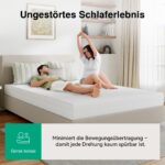 Novilla 7-Zonen Kaltschaummatratze 140x200 cm H3/H4 – Ergonomische Unterstützung mit Öko-Tex Zertifikat – Bild 7