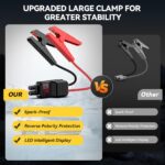 YUSMAN 8000A Starthilfe Powerbank mit 150PSI Kompressor – 4-in-1 Notfallset für Autos – Bild 6