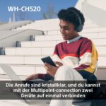Sony WH-CH520 Bluetooth On-Ear-Kopfhörer – 50 Std. Akku & Premium Sound für Alltag – Bild 7