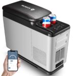 AAOBOSI 15L Kompressor Kühlbox 12/24V 230V – Mobile Kühlung mit App-Steuerung für Auto & Camping