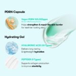 VT COSMETICS PDRN Capsule Cream 100 – 50 ml Intensiv-Feuchtigkeitscreme mit Peptiden – Bild 5