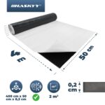 HASKYY Alubutyl Dämmmatte 2mm 2qm – Selbstklebende Schalldämmung für KFZ – Bild 2