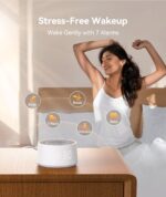 Dreamegg D1 Nova White Noise Machine – Weiss Rauschen Gerät mit Wecker & Nachtlicht für Erwachsene & Kinder – Bild 4