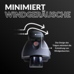 Owen 3.0 L Alu-Dachträger 135cm für geschlossene Relings – 90kg Tragkraft, verstellbar – Bild 3