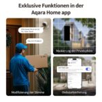 Aqara G100 2K Sicherheitskamera – HomeKit Secure Video mit KI-Erkennung & Nachtsicht – Bild 7