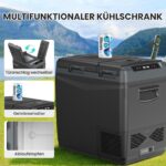 Alpicool KLS58 47L Kompressor Kühlbox Dual Zone – APP-Steuerung, -20°C, 12V/230V – Bild 8