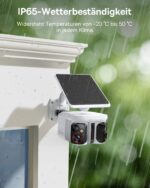 Baseus Security X1 Pro Dual 3K Überwachungskamera – KI-Tracking mit Solarpanel & Farbnachtsicht – Bild 9