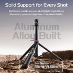 ULANZI MT-89 Aluminium Lichtstativ 208cm – Professionelles Kamera & Smartphone Stativ – Bild 6
