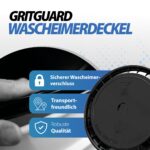 detailmate Black & White Wascheimer Set 20L – Professionelle Autowäsche mit GritGuard System – Bild 6
