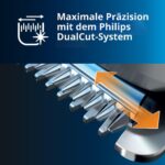PHILIPS Hair Clipper Series 7000 mit DualCut & Trim-n-Flow Pro – Präziser Haarschneider für Herren (HC7650/15) – Bild 5